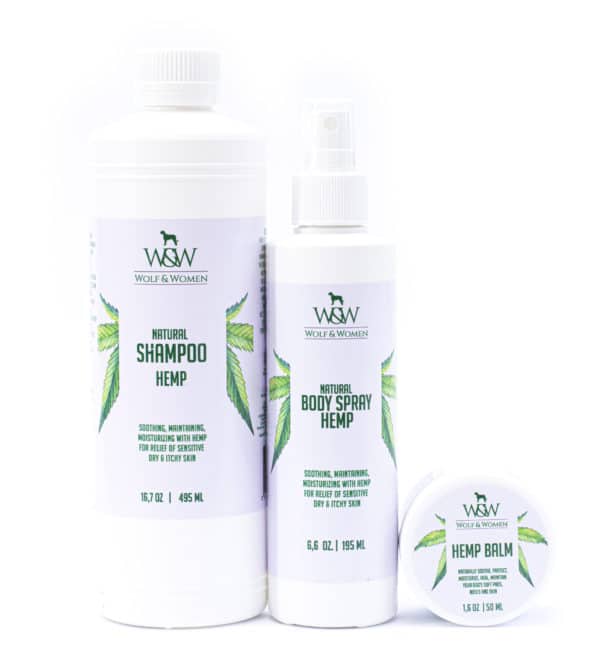 Hemp Set (Shampoo, Body Spray & Balm)